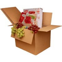 Faltkartons mit Wabeninlay 237 x 187 x 190 mm 7,5 Liter