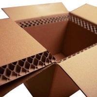 Faltkartons mit Wabeninlay 237 x 187 x 190 mm 7,5 Liter
