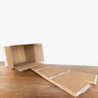 Faltkartons mit 20 mm Zellstoff-Inlay 237 x 187 x 190 mm...