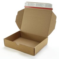 Faltschachtel 195 x 155 x 45 mm mit Aufreißfaden
