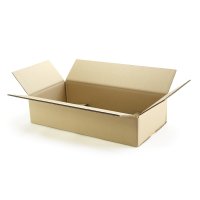Faltkartons braun 2-wellig 586 x 286 x 122 mm