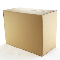Faltkartons braun 2-wellig 715 x 360 x 425-526 mm