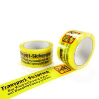 PP Klebeband Transport-Sicherung gelb 50 mm x 66 m...