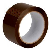 Klebeband PP braun 50 mm x 66 m low noise...