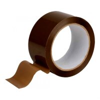 Klebeband PP braun 50 mm x 66 m low noise Gesamtstärke 46 my