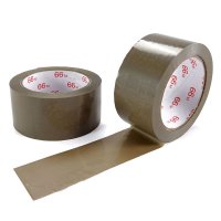 PVC Klebeband braun 50 mm x 66 m Stärke 55 my