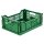 Klappboxen 400 x 300 x 150 mm grün durchbrochen Handgriffe