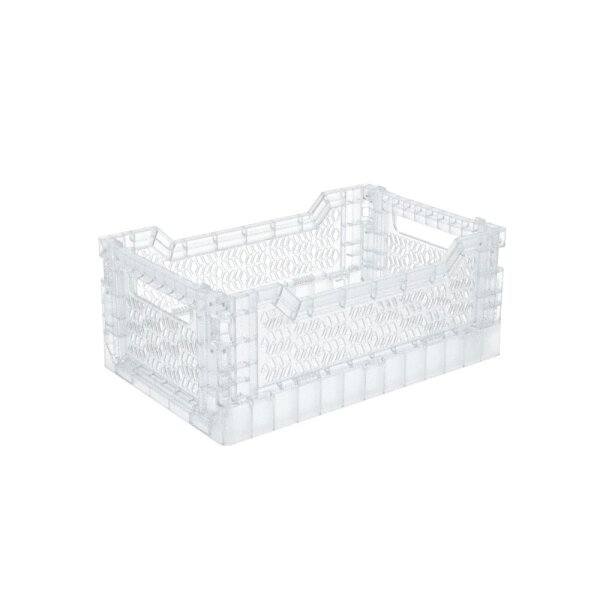 Klappboxen Minibox 270 x 170 x 110 mm transparent durchbrochen Handgriffe
