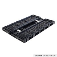 Klappboxen 600 x 400 x 180 mm anthrazit durchbrochen...