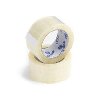 PP Klebeband Premium 50 mm x 66 m transparent leise...