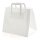 Papiertragetaschen weiß mit Henkel 450 + 170 x 480 mm 150 Stück