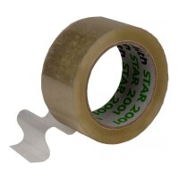 Klebeband PP transparent 50 mm x 66 m low noise...
