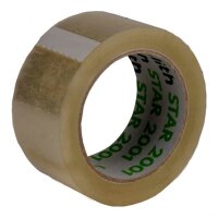 Klebeband PP transparent 50 mm x 66 m low noise...