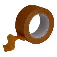 Papierklebeband 50 mm x 50 m braun Gesamtstärke 120...