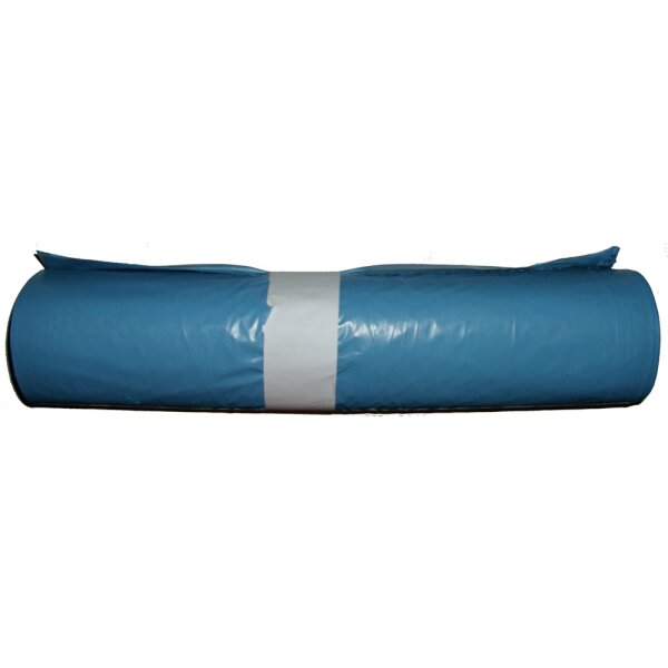 500 Stück Müllbeutel Müllsack 700  x 1100 mm 120 Liter T60 33 my blau